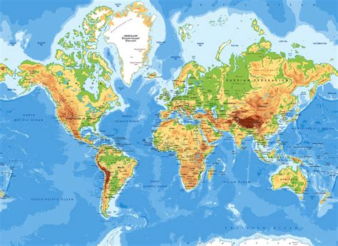 World Political World Physical Maps The Map Shop Images