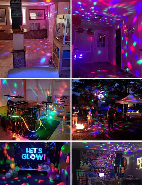 Snapklik.com : Portable Sound Activated Party Lights Indoor Outdoor ...