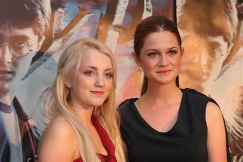 Evanna Lynch and Bonnie Wright - Harry Potter Actresses Photo (27575273 ...