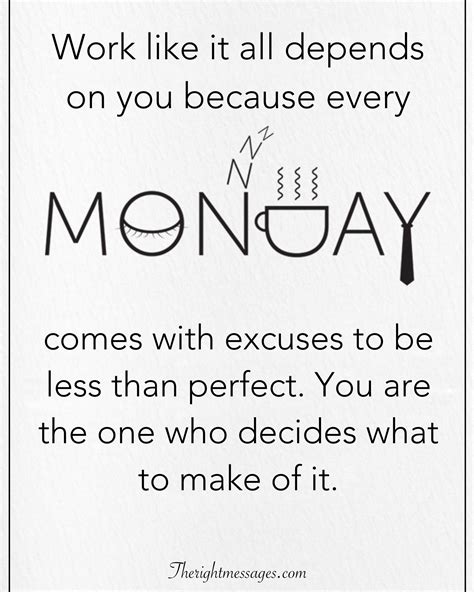 32 Monday Motivational Quotes - The Right Messages | Work motivational ...