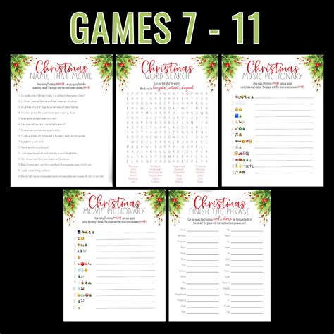 Christmas Party Games Work Party Games Printable Christmas Games ...