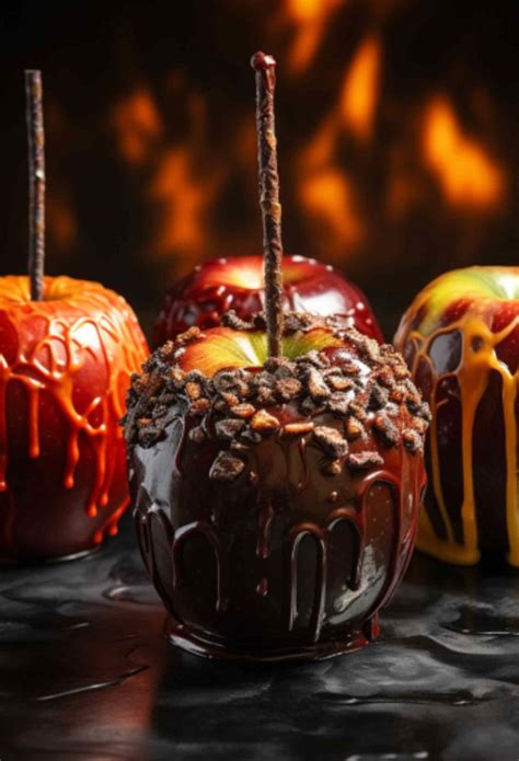 Halloween Candy Apples