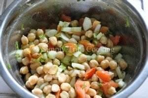 A Delicious Light Channa Salad