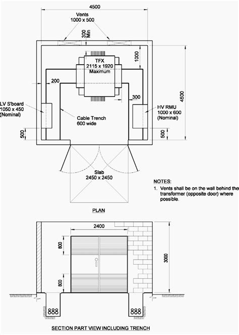 Electrical Substation Layout Drawings