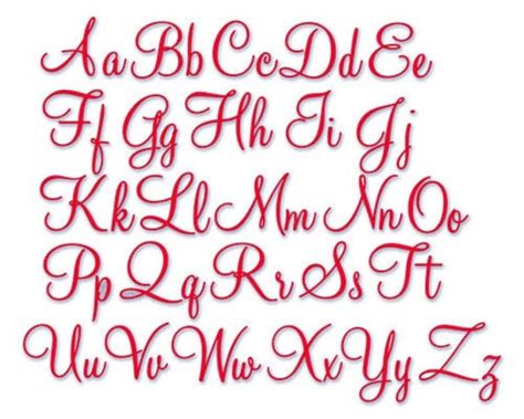 Instant Download Embroidery Font 230 5 sizes Machine