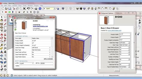 SketchUp plugin for Components and Attributes - YouTube