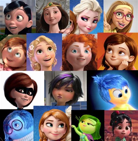 WTF: Do All Animated Female Disney Characters Have The Same Face?