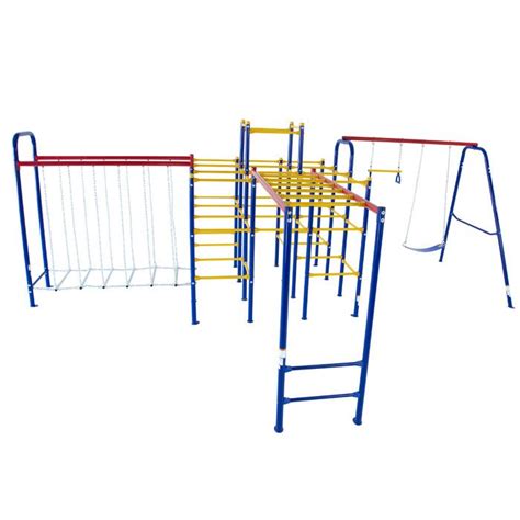 Modular Jungle Gym Swing Set | Jungle gym, Backyard jungle gym, Wooden ...