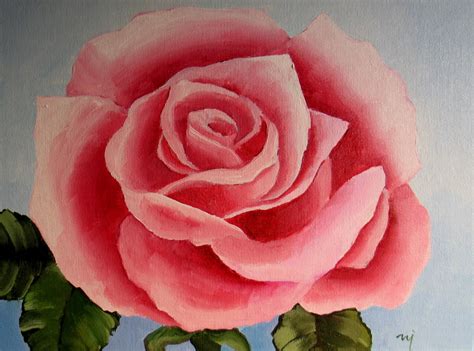 Nel's Everyday Painting: Roses: Searching for Simple - SOLD