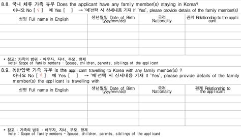 How to Fill Out the South Korea Visa Application Form