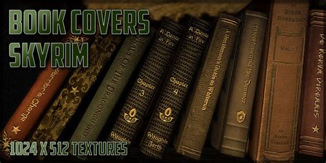 Book Covers Skyrim Mod - Download