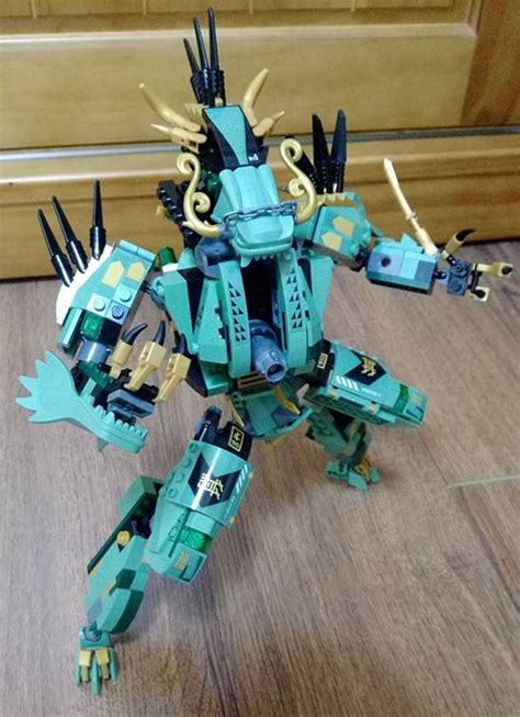 LEGO Ninjago Green Dragon 70612 Alternate Built