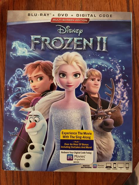 Frozen 2 DVD review - Tabbys Pantry