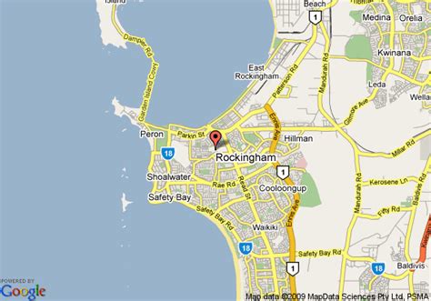 Rockingham Map - Australia