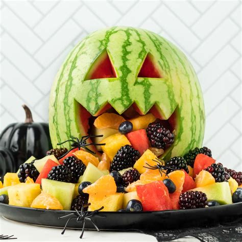 Halloween Fruit Salad | Easy Wholesome