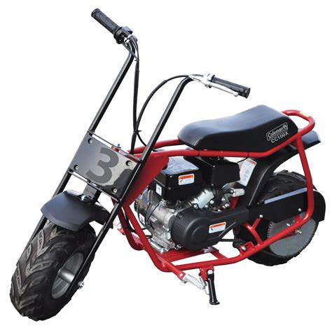 Buy Coleman CC100X 98CC Gas Powered Ride-On Mini Bike - Red, Unisex ...