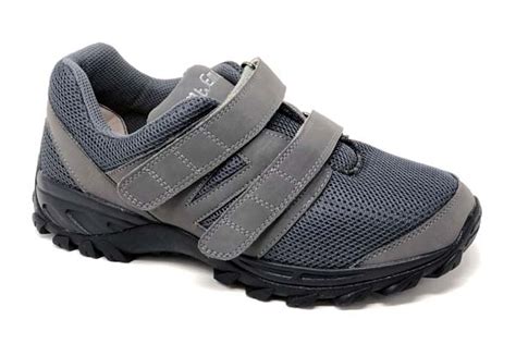 Men Athletic Mesh Velcro Walking Shoes | 9704-V