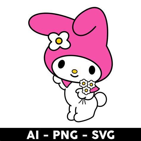 Kitty My Melody Svg, My Melody Svg, Hello Kitty Svg, Cartoon - Inspire ...