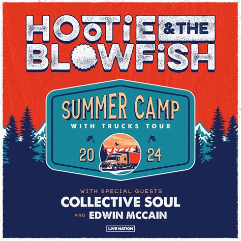 Hootie & The Blowfish Announce Summer Camp With Trucks Tour In 2024 ...