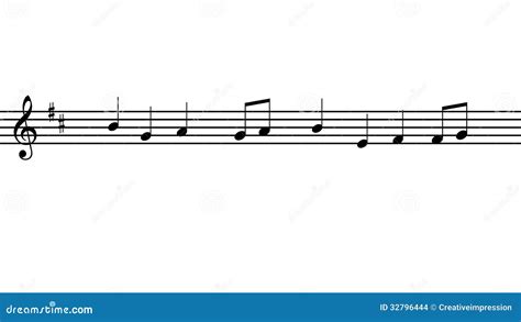 Music Notes Stock Images - Image: 32796444