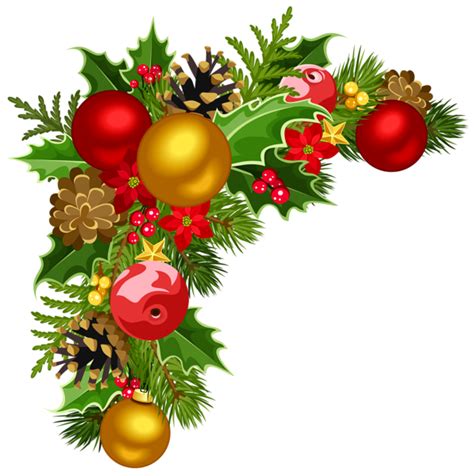 Christmas Garland Border Clip Art - ClipArt Best