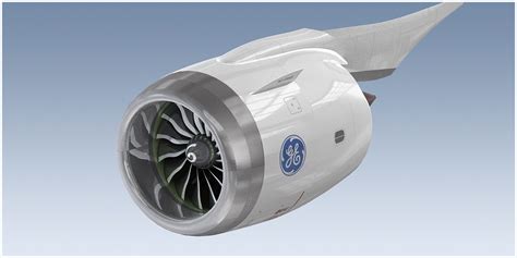 GE9X Jet Engine 3D Model $195 - .3ds .c4d .fbx .max .obj - Free3D