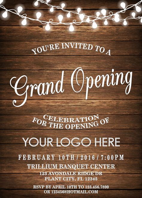 8+ Creative Soft Opening Invitation Wording – Repli Counts Template ...