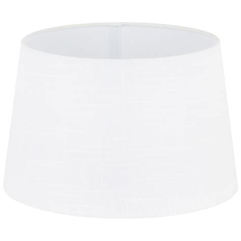 White Linen Textured Shade