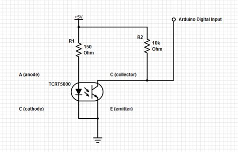 Reflective Optical Sensor with Transistor Output – Circuit Crush