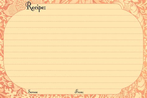 Free Printable Recipe Cards – Call Me Victorian