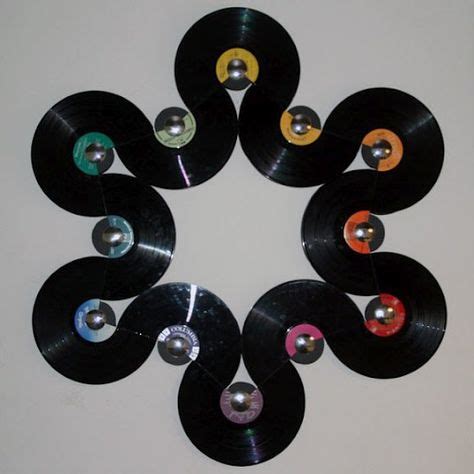 50 Record art ideas | record art, record crafts, vinyl record crafts