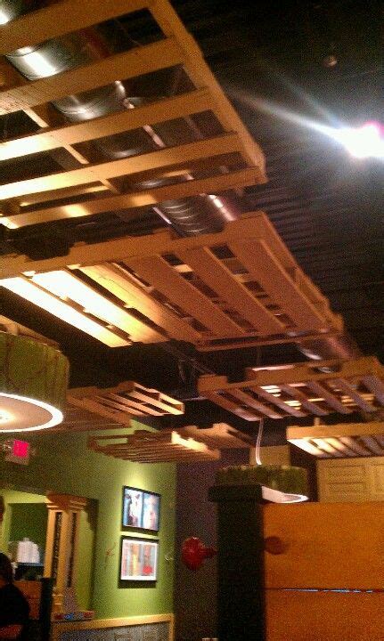 Pallet ceiling! | Attic design, Attic remodel, Attic renovation