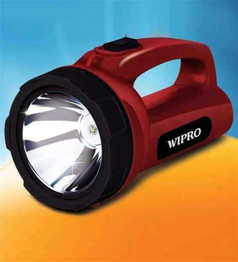 Buy Wipro 5-Watt Emerald Led Rechargeable Torch Online - Torches ...