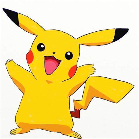 How To Draw Pikachu from Pokemon - Draw Step by Step