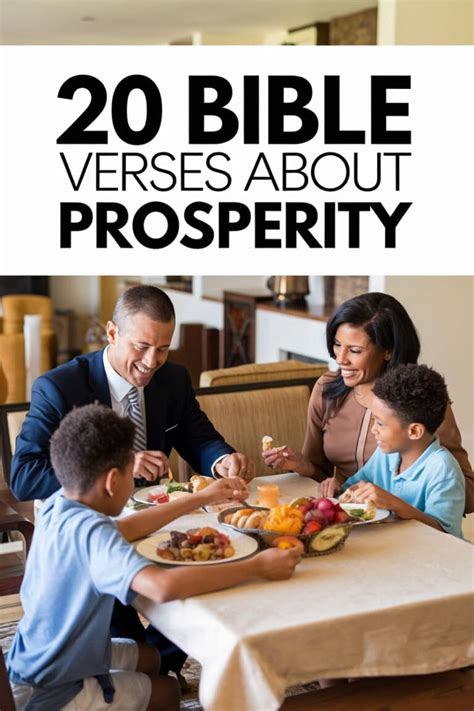 20 Uplifting Bible Verses About True Prosperity