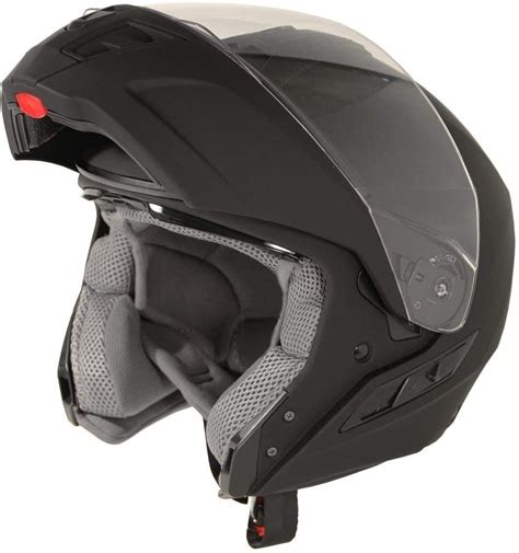 HAWK Helmets FX ST 11121 Matte Flat Black Modular Motorcycle Full Face ...