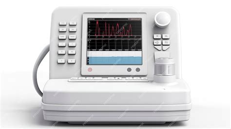 Premium AI Image | Electrocardiogram ECG Machine Records the electrical ...