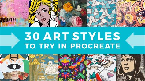 30 art styles to try in procreate – Artofit