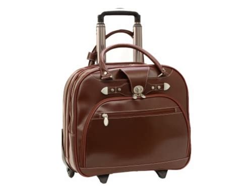 15 Leather Wheeled Ladies' Laptop Briefcase, 1 - King Soopers