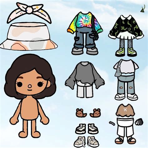 Toca Boca Printable Paper Doll Printable And Enjoyable Learning