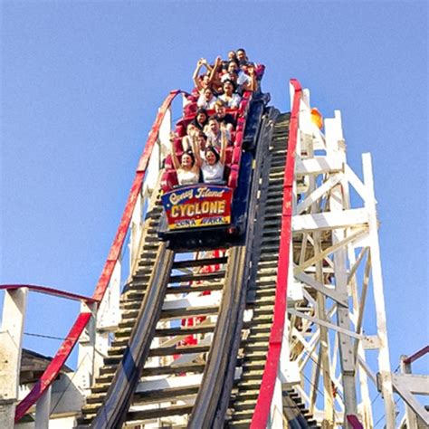 fogyasztás Egyetemi Dinkarville cyclone roller coaster coney island ...