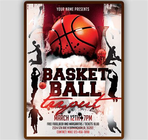 Basketball Flyer Template | TWorldDesigns | Download Now