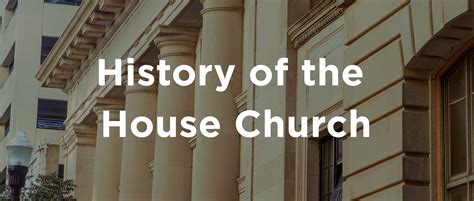 History of the House Church | Midtown Fellowship