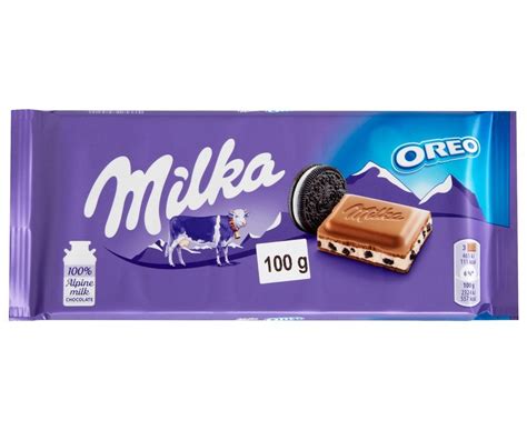 Milka Chocolate Bar Milk Oreo 100g