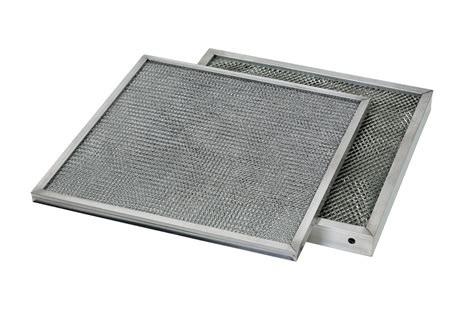 Aluminum Foil Metal Mesh HX Filters Standard 2" Framed HVAC Intake