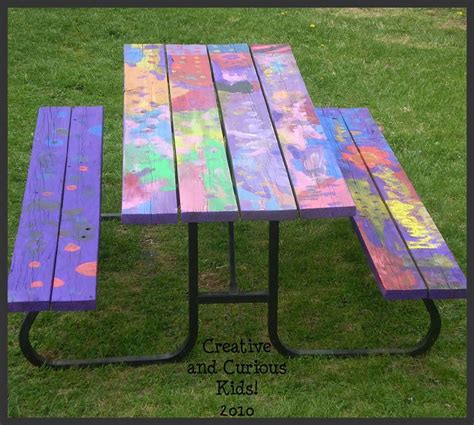 1000+ images about Picnic table paint on Pinterest