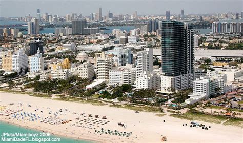 MIAMI FLORIDA Dade County South Beach Hotel Restaurant University Bank ...