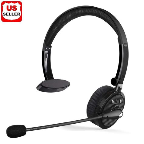 For Truck Driver Noise Cancelling Wireless Headphones Boom Mic ...