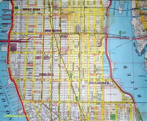 Free Printable Street Map Manhattan Unique Of New Fancy York Subway For ...