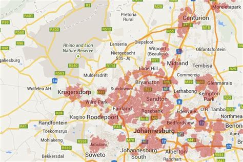 MTN LTE coverage in South Africa